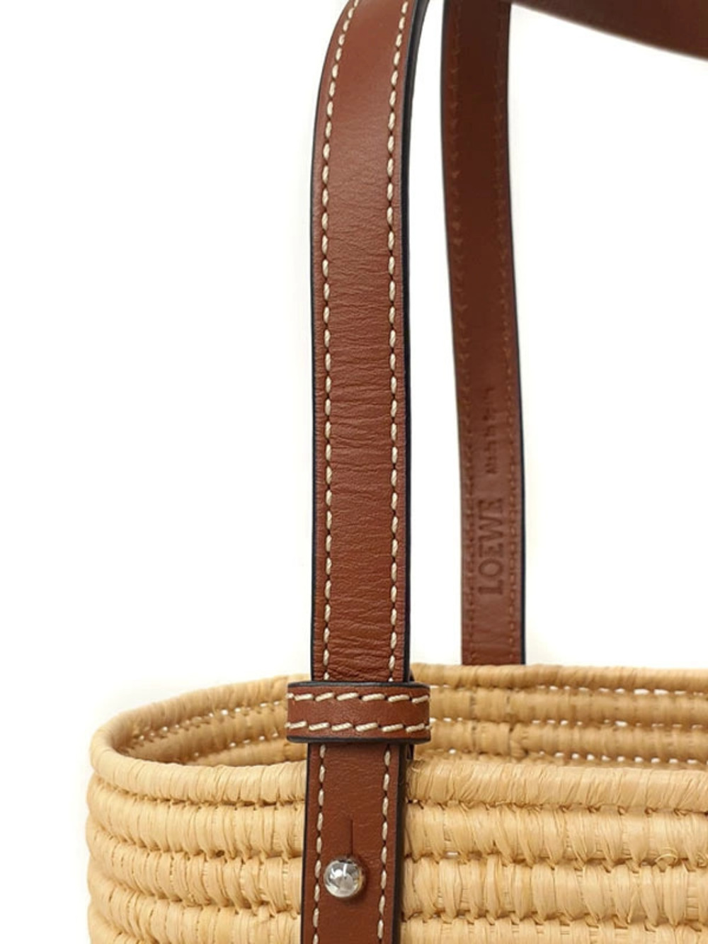 Loewe Tote Square Basket Bag - Picture 6 of 9